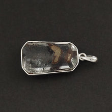 Load image into Gallery viewer, Natural Multi-Inclusion Quartz Crystal Sterling Silver Necklace
