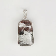 Load image into Gallery viewer, Natural Multi-Inclusion Quartz Crystal Sterling Silver Necklace