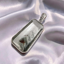 Load image into Gallery viewer, Minimal Natural Multi-Inclusion Quartz Crystal Sterling Silver Necklace