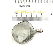 Load image into Gallery viewer, Green Purple Quartz Crystal Pendant Sterling Silver