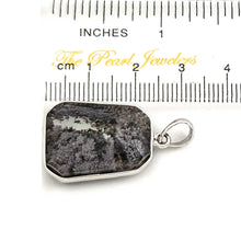 Load image into Gallery viewer, Purple Ash Natural Multi-Inclusion Quartz Crystal Silver Pendant