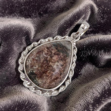 Load image into Gallery viewer, Beige Scenic Quartz Sterling Silver Pendant