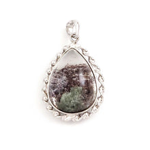 Load image into Gallery viewer, Seafoam Quartz Crystal Sterling Silver Pendant