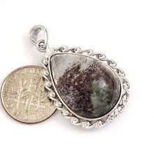 Load image into Gallery viewer, Seafoam Quartz Crystal Sterling Silver Pendant
