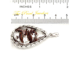 Load image into Gallery viewer, Scenic Orange Ash Quartz Sterling Silver Pendant