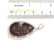 Load image into Gallery viewer, Grey Ash Quartz Crystal Necklace Sterling Silver Pendant