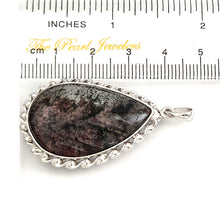 Load image into Gallery viewer, Grey-Pink Natural Multi-Inclusion Quartz Crystal Sterling Silver Necklace