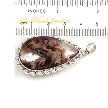 Load image into Gallery viewer, Beige Natural Multi-Inclusion Quartz Crystal Sterling Silver Necklace