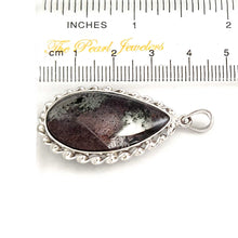 Load image into Gallery viewer, Grey Natural Multi-Inclusion Quartz Crystal Sterling Silver Necklace