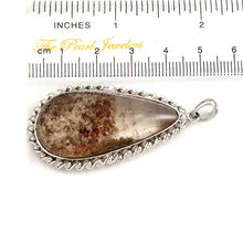 Load image into Gallery viewer, Brown Gradient Quartz Crystal Sterling Silver Pendant