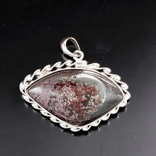 Load image into Gallery viewer, Smokey Natural Multi-Inclusion Quartz Crystal Sterling Silver Necklace