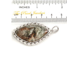 Load image into Gallery viewer, Sterling Silver Peach Green Scenic Quartz Pendant