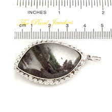 Load image into Gallery viewer, Light Gray Quartz Crystal Sterling Silver Pendant