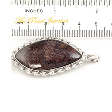 Load image into Gallery viewer, Pink Gray Quartz Crystal Sterling Silver Pendant