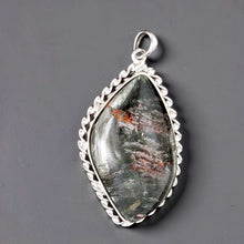 Load image into Gallery viewer, Ash Gray Quartz Crystal Silver .925 Pendant