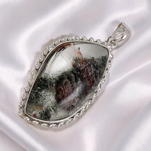 Load image into Gallery viewer, Ash Gray Quartz Crystal Silver .925 Pendant
