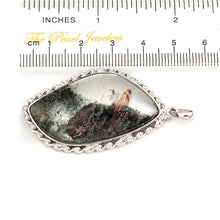 Load image into Gallery viewer, Ash Gray Quartz Crystal Silver .925 Pendant
