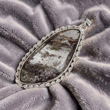 Load image into Gallery viewer, Light Ash Scenic Quartz Crystal Silver .925 Pendant