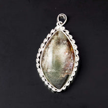 Load image into Gallery viewer, Smoky Multi-Color Quartz Crystal Sterling Silver Pendant