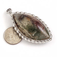 Load image into Gallery viewer, Smoky Multi-Color Quartz Crystal Sterling Silver Pendant