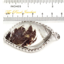 Load image into Gallery viewer, Baroque Beige Quartz Crystal Statement Sterling Silver Pendant