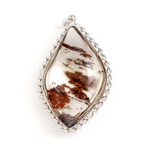 Load image into Gallery viewer, Large Hazel Quartz Crystal Sterling Silver Pendant