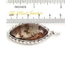Load image into Gallery viewer, Hazel Gray Quartz Crystal Sterling Silver Pendant