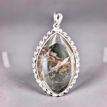 Load image into Gallery viewer, Multi-Color Scenic Quartz Crystal Sterling Silver Pendant