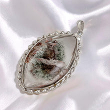 Load image into Gallery viewer, Multi-Color Scenic Quartz Crystal Sterling Silver Pendant