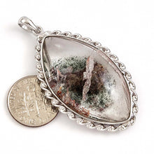 Load image into Gallery viewer, Multi-Color Scenic Quartz Crystal Sterling Silver Pendant