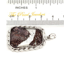 Load image into Gallery viewer, Sterling Silver Grey Pink Scenic Quartz Crystal Pendant