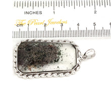 Load image into Gallery viewer, Grey Ash Quartz Crystal Sterling Silver Pendant