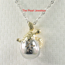 Load image into Gallery viewer, 9230200-Hawaiian-Jewelry-Newly-Born-Honu-Crafted-Solid-Silver-925-Pendant