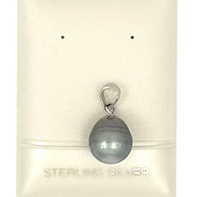 Load image into Gallery viewer, 92T0014C GENUINE BAROQUE NATURAL GRAY TAHITIAN PEARL PENDANT