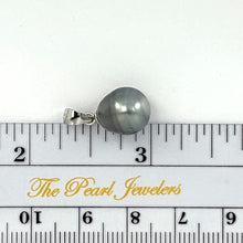 Load image into Gallery viewer, 92T0014C GENUINE BAROQUE NATURAL GRAY TAHITIAN PEARL PENDANT