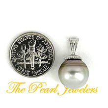 Load image into Gallery viewer, 92T0030 REAL BAROQUE NATURAL SMOKE TONE TAHITIAN PEARL PENDANT