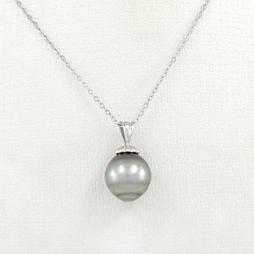 92T0031A GENUINE BAROQUE TAHITIAN PEARL PENDANT