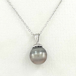 92T0033C GENUINE BAROQUE TAHITIAN PEARL PENDANT