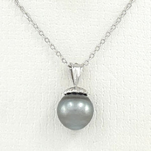 92T0034A GENUINE BAROQUE TAHITIAN PEARL PENDANT