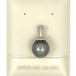 92T0034A GENUINE BAROQUE TAHITIAN PEARL PENDANT