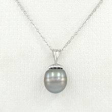 Load image into Gallery viewer, 92T0035B GENUINE BAROQUE GRAY TAHITIAN PEARL PENDANT