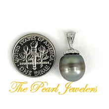 Load image into Gallery viewer, 92T0035B GENUINE BAROQUE GRAY TAHITIAN PEARL PENDANT