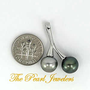 92T0305B GENUINE TWINS TAHITIAN PEARLS CHERRIES DESIGN PENDANT