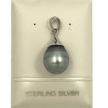 Load image into Gallery viewer, 92T0383 SILVER 925 BELL GENUINE BAROQUE TAHITIAN PEARL PENDANT