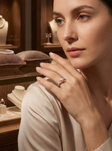 Load image into Gallery viewer, Solid Sterling Silver .925 Pink Freshwater Pearl Solitaire Ring