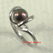 Load image into Gallery viewer, Classic .925 Sterling Silver Black-Peacock Pearl Ring