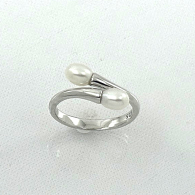 9303090-Solid-Sterling-Silver-.925-Twin-White-Freshwater-Pearl-Cocktail-Ring