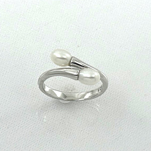 9303090-Solid-Sterling-Silver-.925-Twin-White-Freshwater-Pearl-Cocktail-Ring