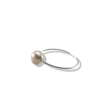 Load image into Gallery viewer, Solid Sterling Silver .925 Twin Pink Freshwater Pearl Cocktail Ring