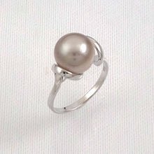 Load image into Gallery viewer, Solid Sterling Silver .925 Smoke White Tahitian Pearl Wrap Ring